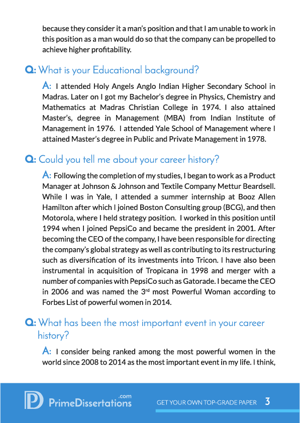 Interview essay example apa image